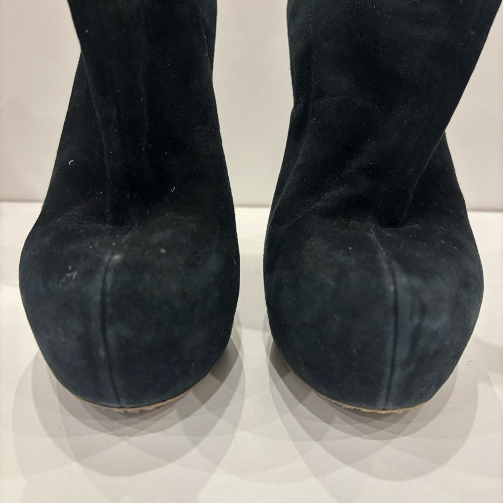 Alejandro Ingelmo Black Wedge Shoes with Sleek Design - Picture 3 of 10